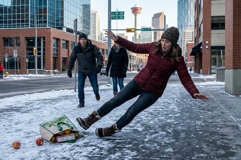 Slip and Fall Accidents in Alberta (2026): Where They Happen and What People Should Know